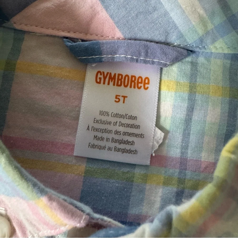 Gymboree blue pink
